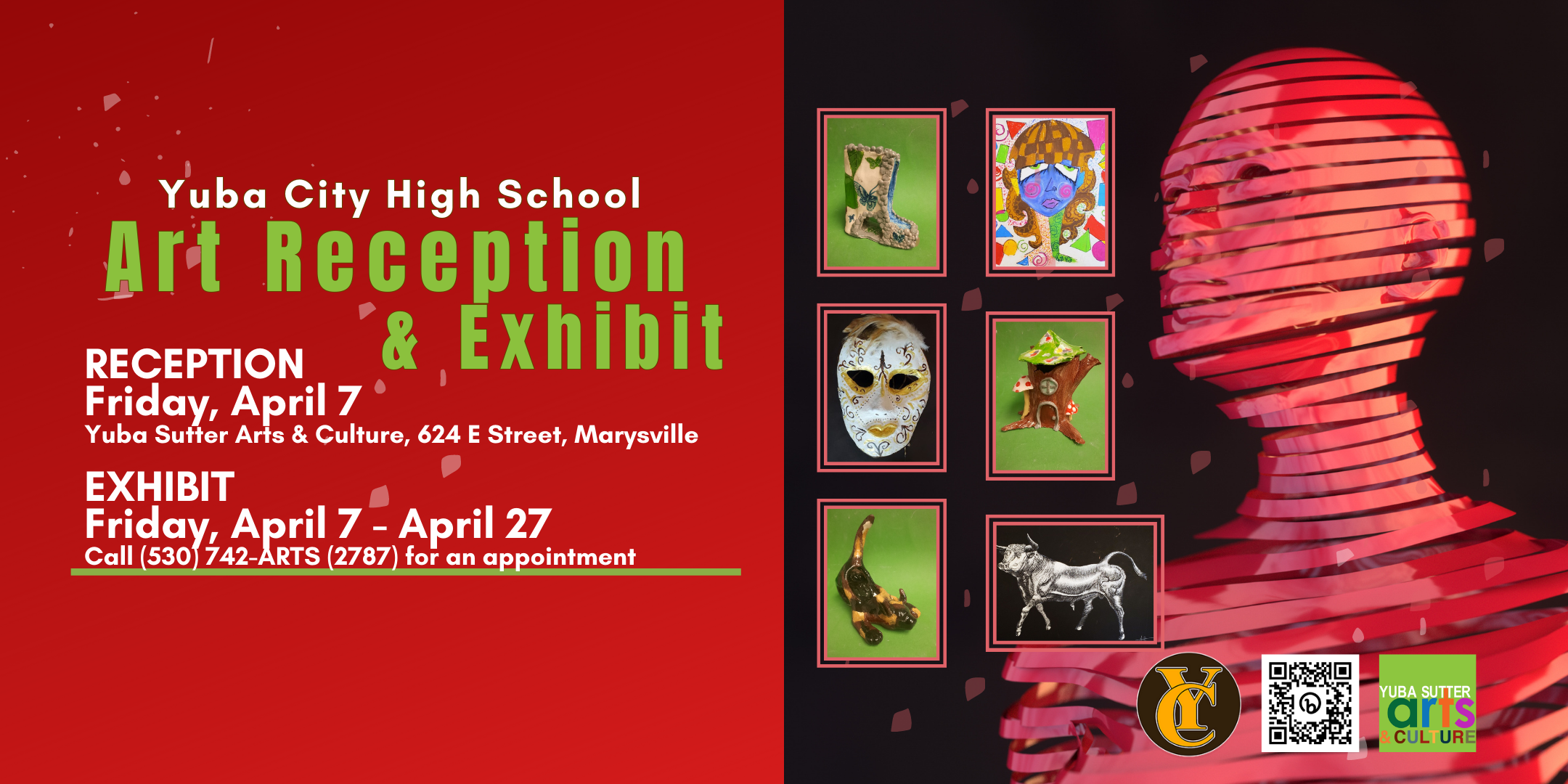 Yuba City High School Student Art Gallery Show | Yuba Sutter Arts & Culture