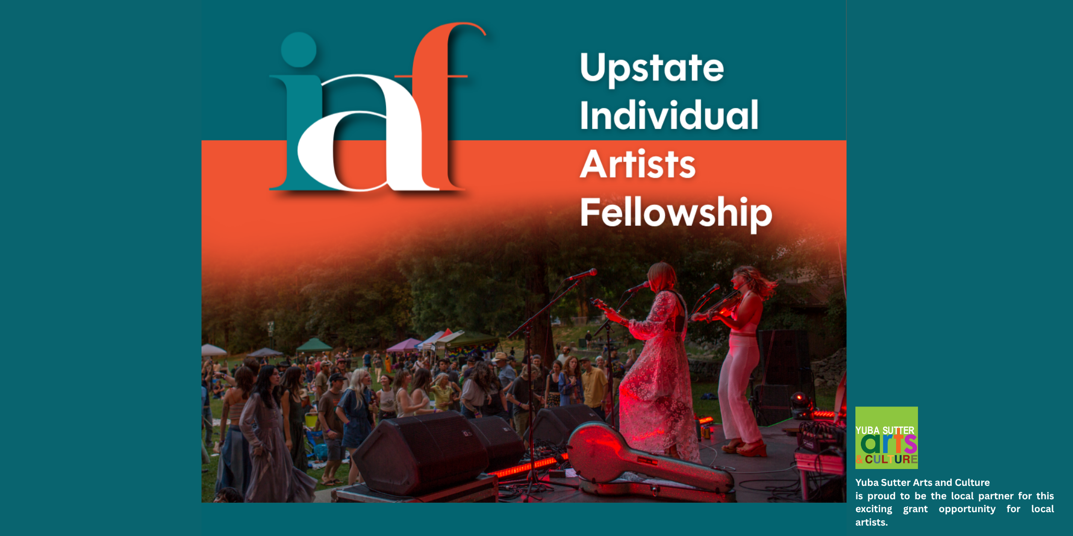 Upstate Individual Artists Fellowship - Yuba Sutter Arts & Culture